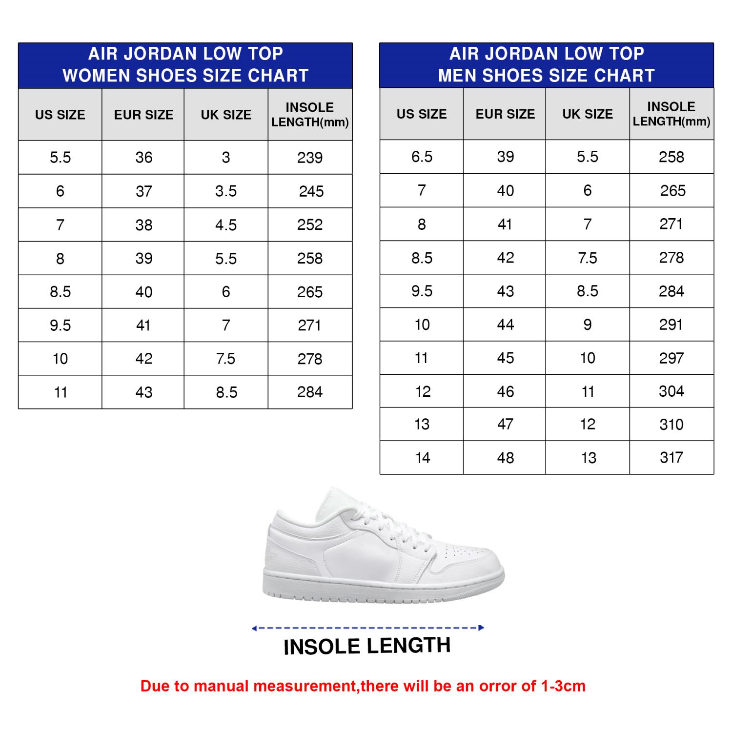 Nike Size Guide